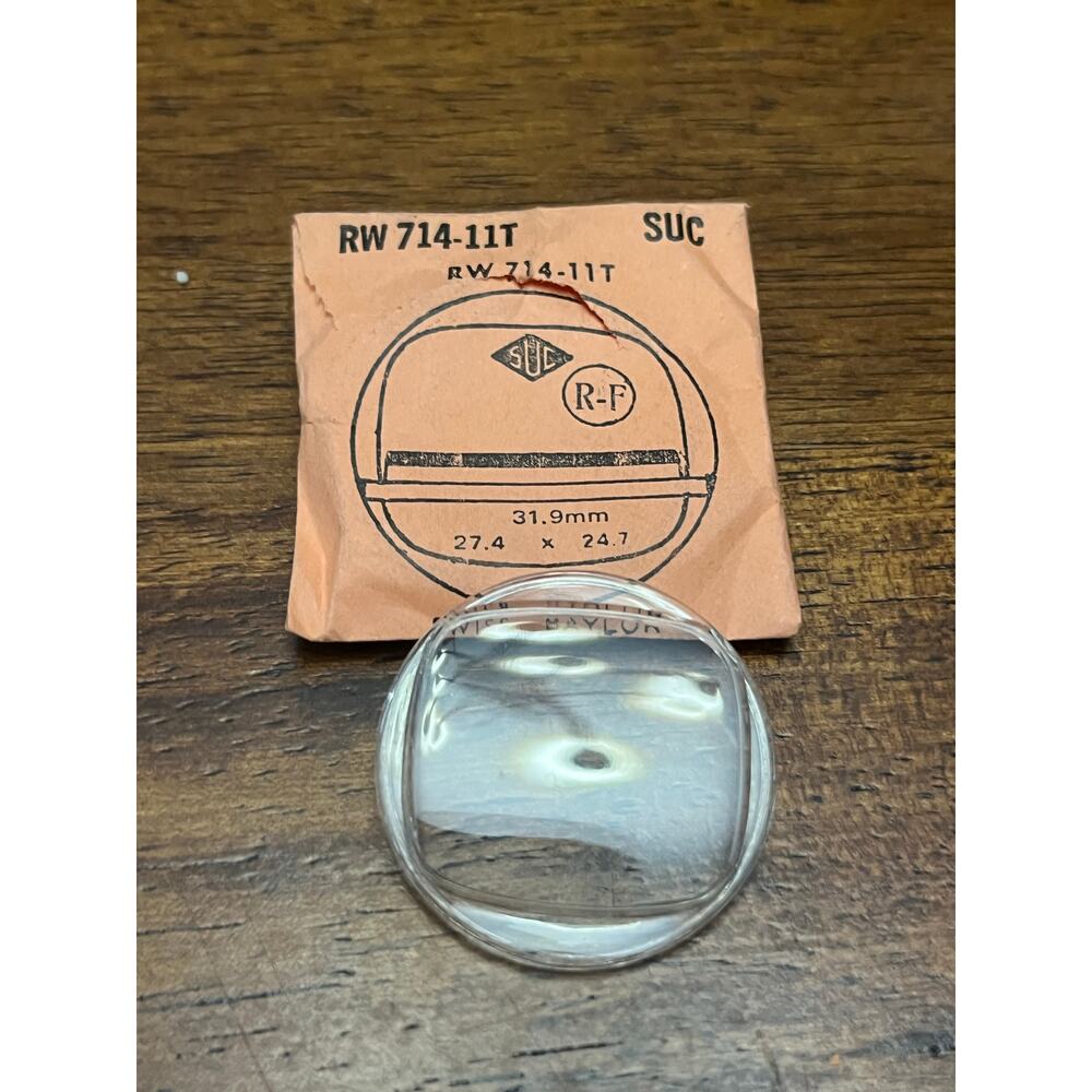 Pencron Swiss Baylor Watch Crystal RW714-11T- 31.9mm- NOS
